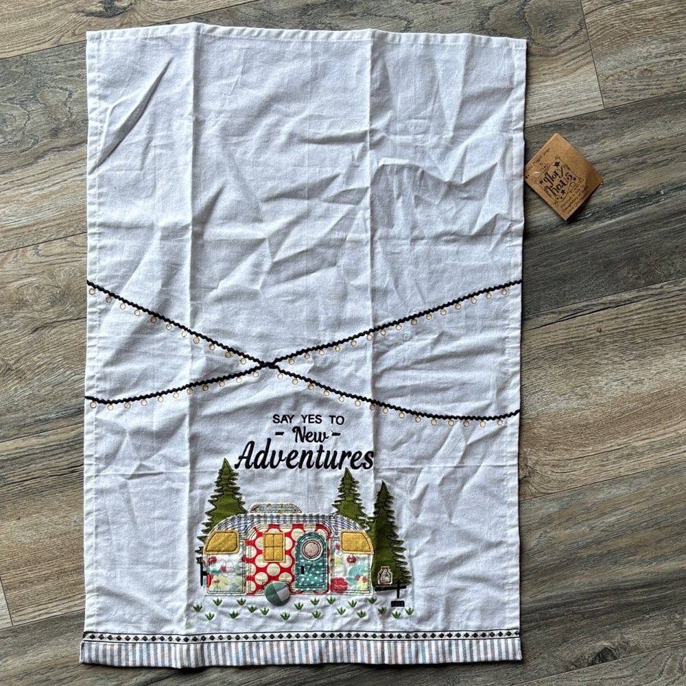 Adventure-Themed Kitchen Towel